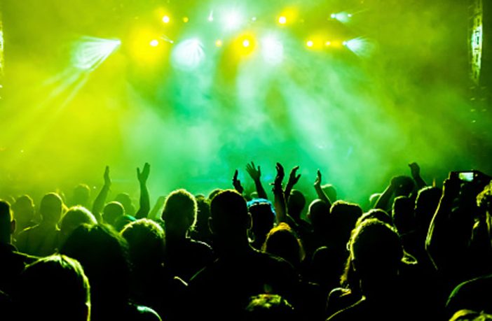 People at a music concert. Image: Thinkstock