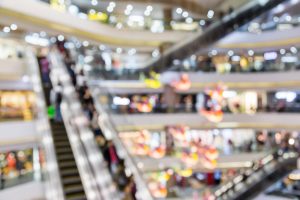 Busy shopping centre. Image credit: Thinkstock