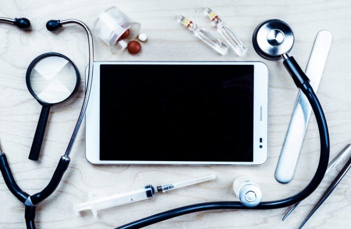 Tablet with healthcare