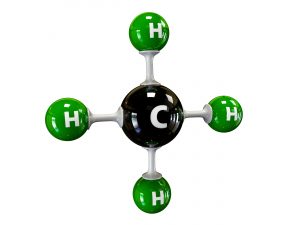 Methane molecule [CH4]