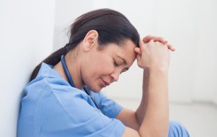 Exhausted nurses