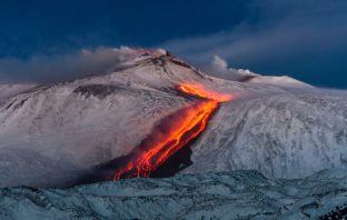 Mount Etna is 'sliding towards the sea'
