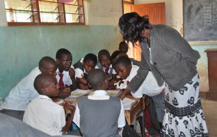 Children at school in Kenya