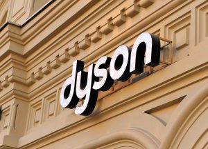 dyson logo on a building
