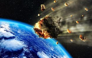 Asteroids heading towards earth