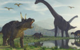 Animated image of dinosaurs