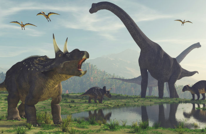 Animated image of dinosaurs