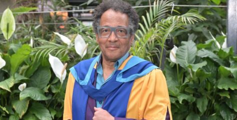 Honoured Black historian celebrates being “unashamedly woke”