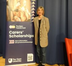 Best-selling author Kate Mosse speaks movingly about being a carer at OU event