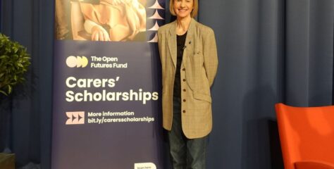 Best-selling author Kate Mosse speaks movingly about being a carer at OU event